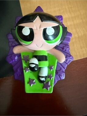 Powerpuff Girls Buttercup Flip Action Toy Figure w/ Star Back – Cartoon Network